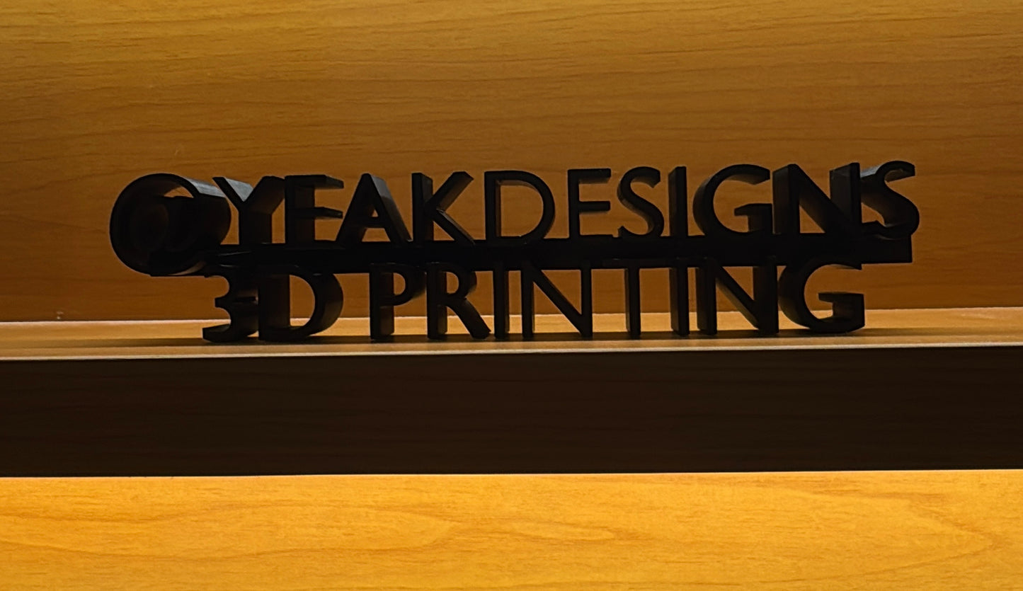π Customizable Cake Toppers β Personalized 3D Printed Party Decor