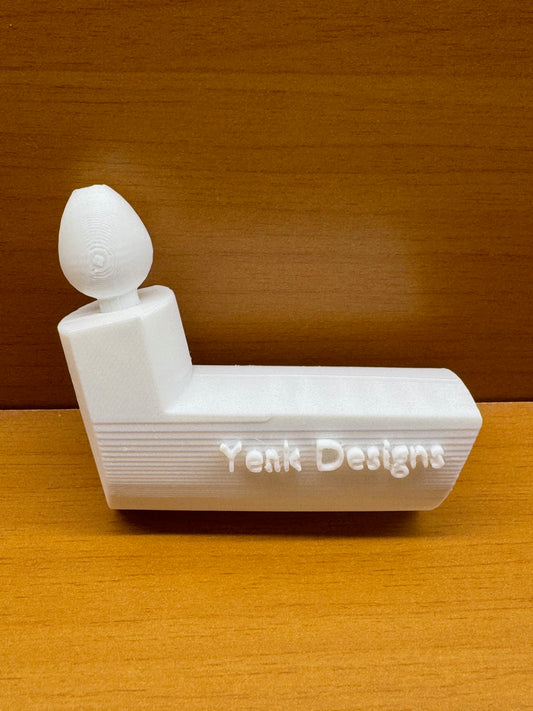3D Printed Nasal Inhaler Adapter by Yeak Designs (Inhaler not included)