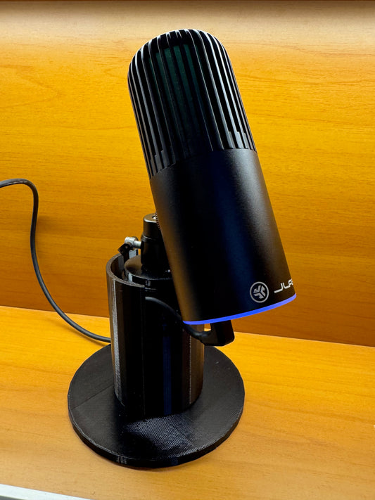 Wire Concealed Mic Stand/iPad Stand, customizable top mount